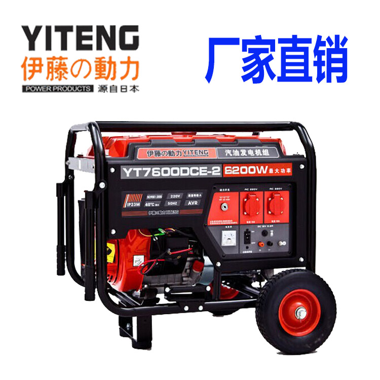 6kw車載汽油發電機應急