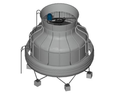 武岡圓型玻璃鋼冷卻塔采購